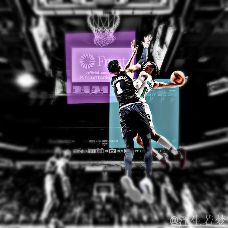 文班亚马职业生涯5次得分不足10分，雷霆成背景板2次